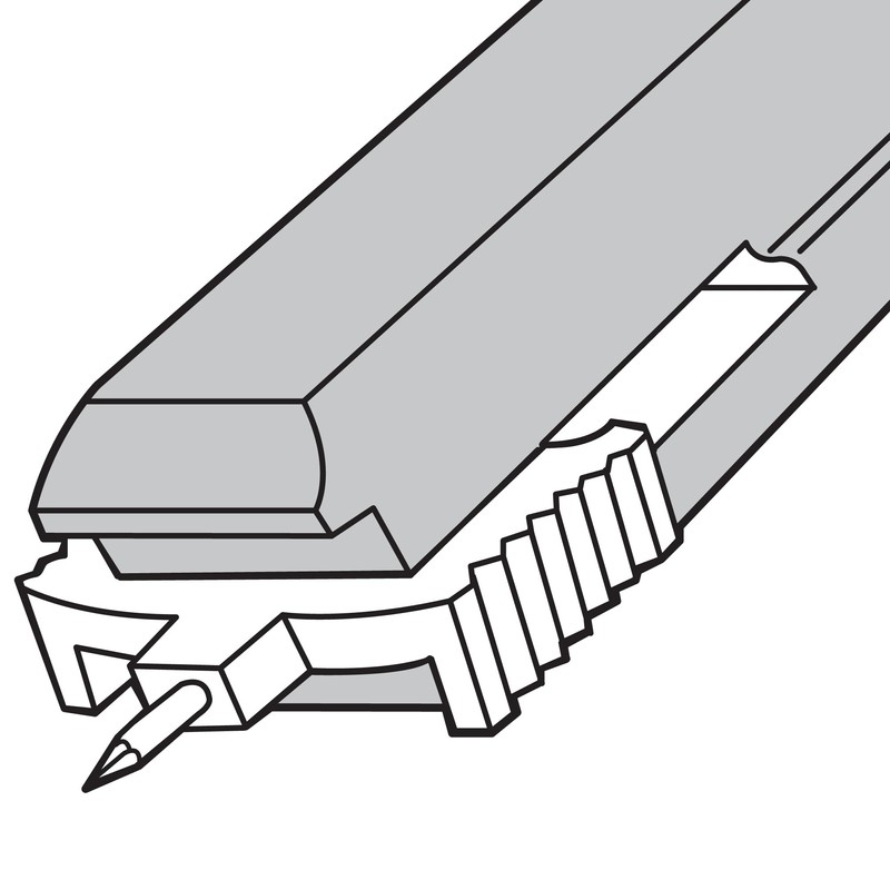 Prime-Line L 5802 Clear Plastic Window Grid Retainer Clips (6