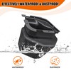 CUSAUTV Underseat Storage Box Compatible with 2017-2023 Honda Pioneer 1000