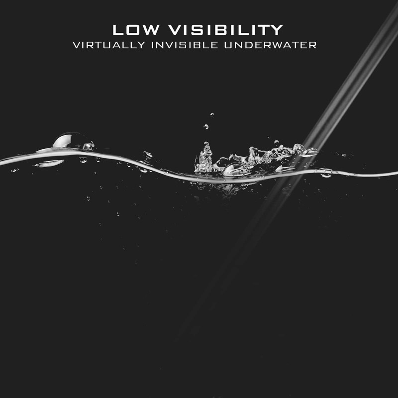 KastKing TriPolymer Advanced Monofilament Fishing Line,ICE Clear,25LB,300 Yds