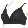 Mamiruna Women's Nursing Bra, Relaxed, Natural Fit Bra, Black