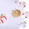 Abaodam 12 Pairs Ear Rings Xmas Earrings Christmas Earrings Christmas