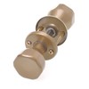 Aqbau® Door Knob, Rotatable on Round Rosette Button Push Knob