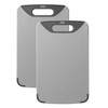 Silit 20761001 Anti-Bacterial Chopping Board with 1 Handle High-Quality Plastic