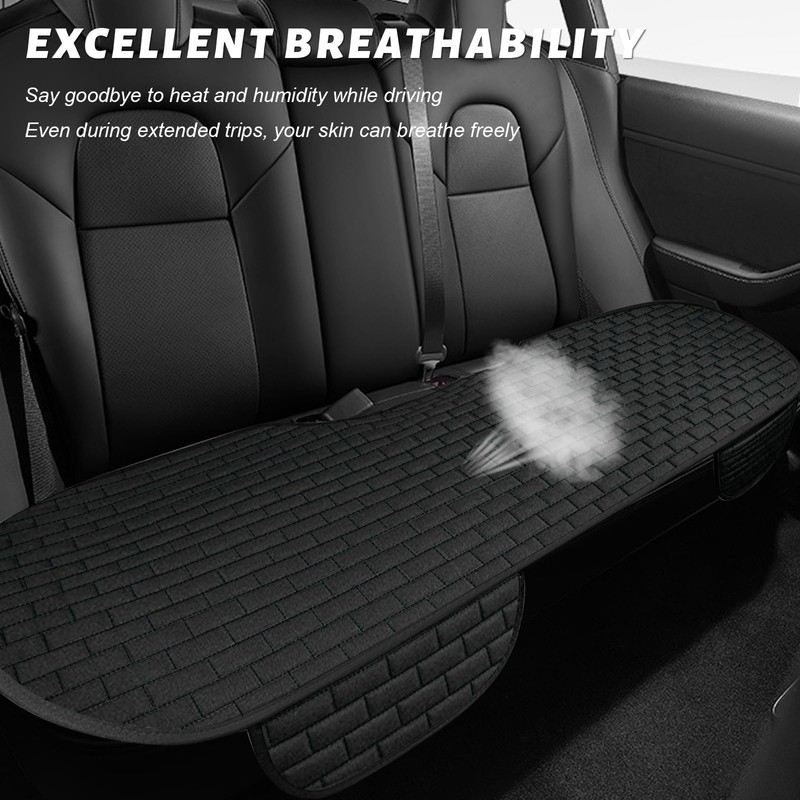 Gdnecad Car Front Seat Cover, Anti-Slip Bottom Auto Seat Cushion
