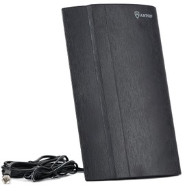 Digital Amplified AM/FM Radio Antenna Indoor for Universal Stereo Radio Audio Signal RF Broadcast Receiver