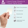 Nature Clean® Travel Hand Soap Sheets - Non-Toxic, Hypoallergenic, Completely