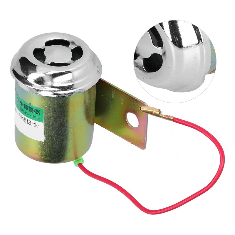 Car Reversing Alarm Stainless Steel Electronic Backup Waterproof Alart Speaker