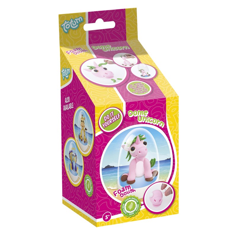 Totum Creative Kit - Foam Dough Unicorn Dome - Creates