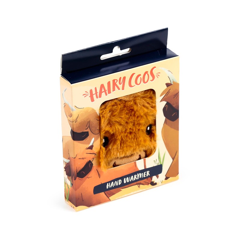 Puckator Highland Coo Plush Hand Warmer