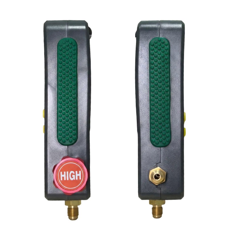 VIVANTECH Digital Refrigerant Manifold Gauge with 93 Refrigerant Databases, HVAC