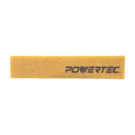 POWERTEC 71002 Abrasive Cleaning Stick for Sanding Belts & Discs 8-1/2" | Natural Rubber Eraser - Woodworking Shop Tools for Sanding Perfection