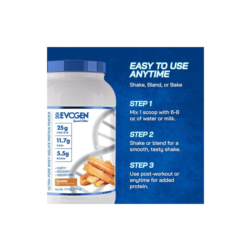 Evogen Isoject - Aislado de Proteína de Suero | De