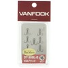 VANFOOK(ヴァンフック) ストロングファイントレブルフック DT-38BL-B <バーブレス> #14 フッ素ブラック