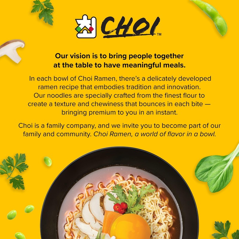CHOI Sriracha Ramen Noodle Soup, Chicken Flavored - Microwavable Bowl,