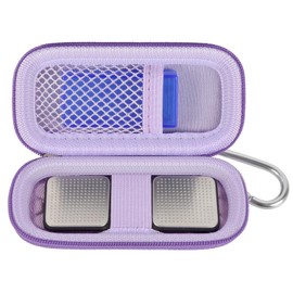 Heart Rate Monitor Case Compatible with AliveCor KardiaMobile Personal EKG/for AliveCor KardiaMobile 6L, 6L Max/for Sec Heart Monitor. Storage Holder Fits for Pill Organizer -Purple(Box Only)