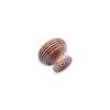 Infinity Decor Traditional Rosewood Beehive Reeded Cupboard Knob Pull Handle