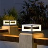 WENZIFI Solar Outdoor Post Lights Fence Deck Column Cap Lights