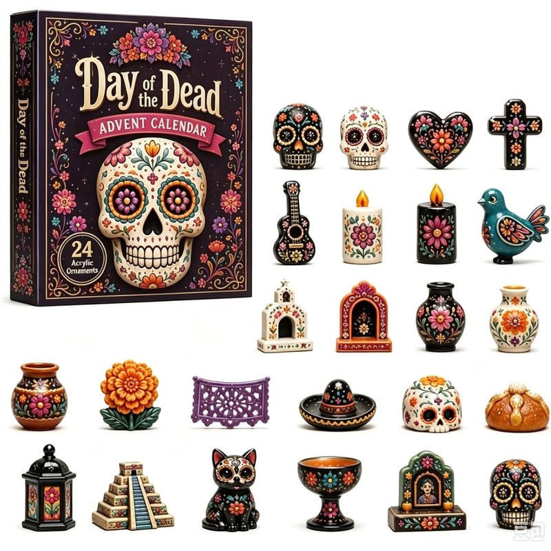 Calendario de Adviento del Día de los Muertos ROTORS -