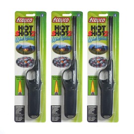 3 pack of Calico HOT SHOT 2 Wind Resistant Lighters