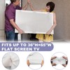 TV Moving Box Cushioning Supplies Set, Foam TV Cover &