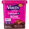 Viactiv Calcium +Vitamin D3 Supplement Soft Chews, Milk Chocolate, 60