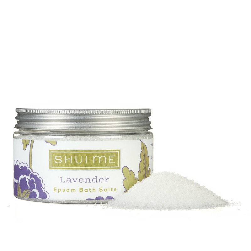Shui Me Lavender Epsom Bath Salts 300g Infused with Pure