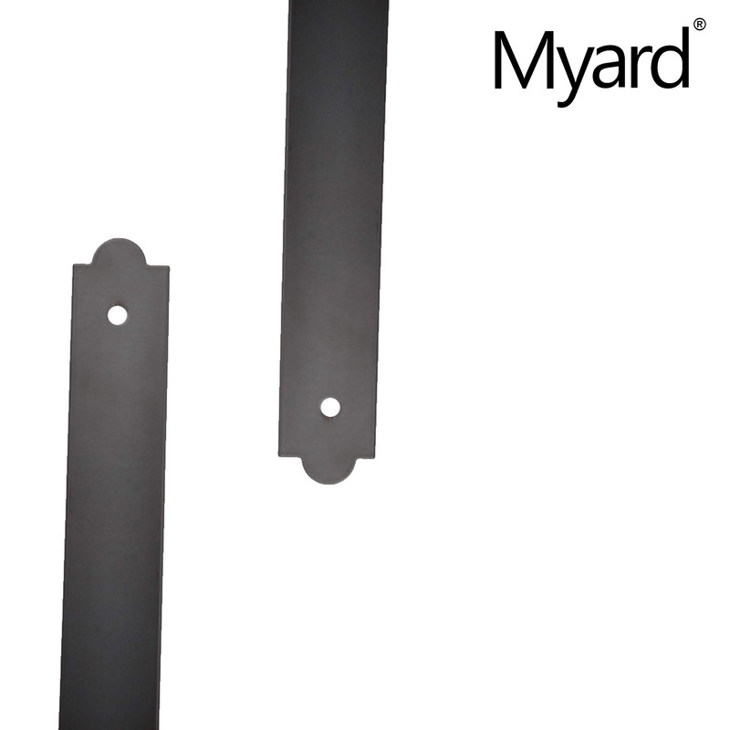 Myard 32-1/4 Inches Heavy Duty Flat Straight Iron Deck Balusters