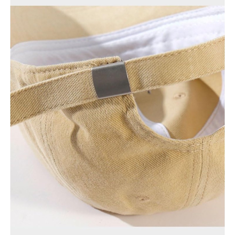 COTIDI Colorado Men's 100% Cotton Baseball Cap Adjustable Hat, camel