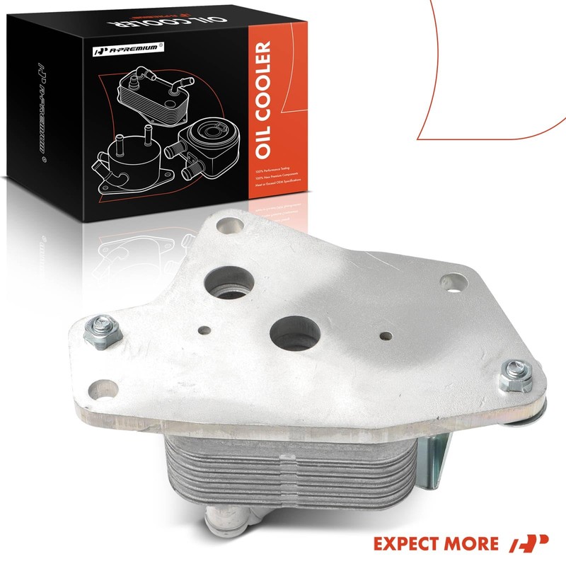 A-Premium Engine Oil Cooler Compatible with Lexus NX200t 2015-2017, NX300