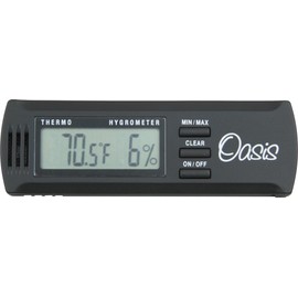 Oasis OH-2 Digital Hygrometer w/clip