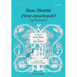 Nunc Dimittis/Ninye otpuschayeshi: Vocal score