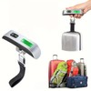 Digital Luggage Scale with LCD Display, 50kg Capacity, Handheld Baggage