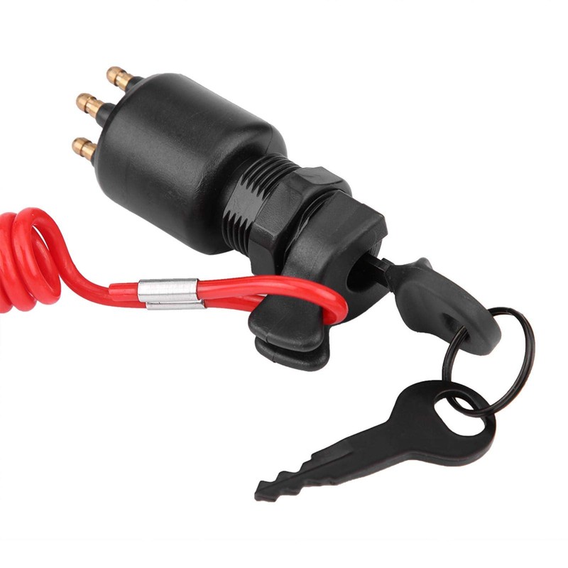500580 - Ignition Lock Boat Waterproof Ignition Key Switch &