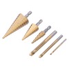 Step Drill Bits Serrated Spiral Bits High Speed Steel Woodworking