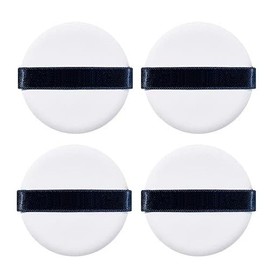 DEAD SKIN Esponjas de Maquillaje con Cojín de Aire (4 Unidades) para Difuminar Bases Líquidas, En Crema, Base Y Polvos | Borla Redonda para Polvos, Herramienta Coreana de Maquillaje