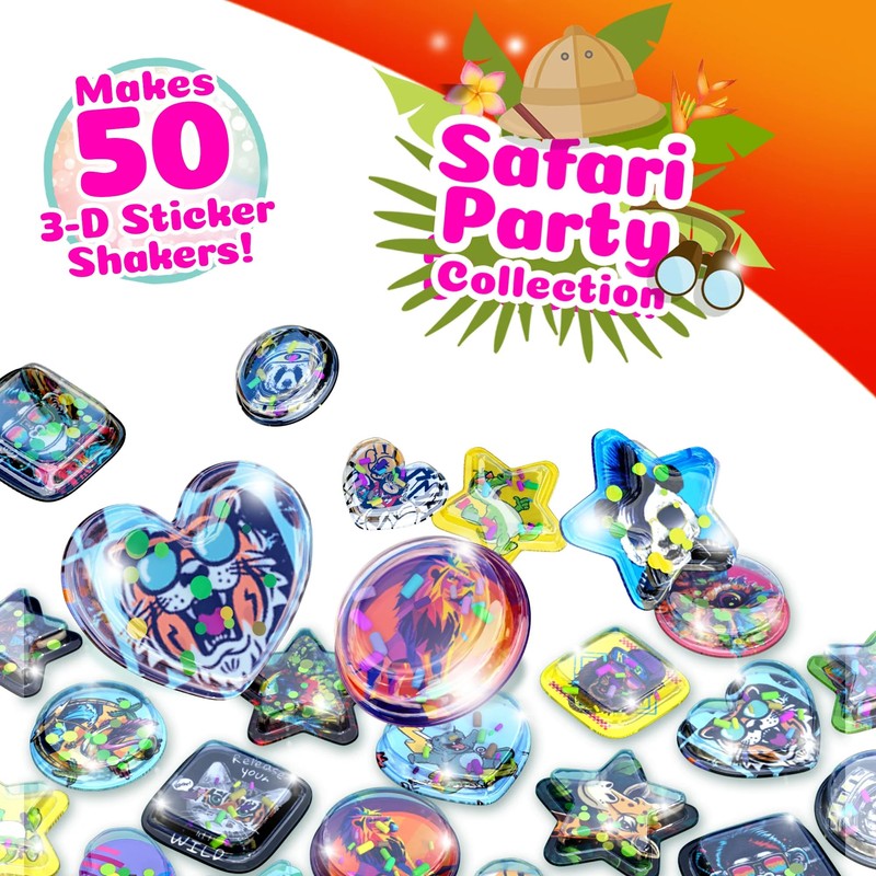 3D Sticker Maker Kit for Girls and Boys, DIY Arts