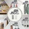 your castle Decorative Wall Hook with Elephant Motif, Cast Iron,