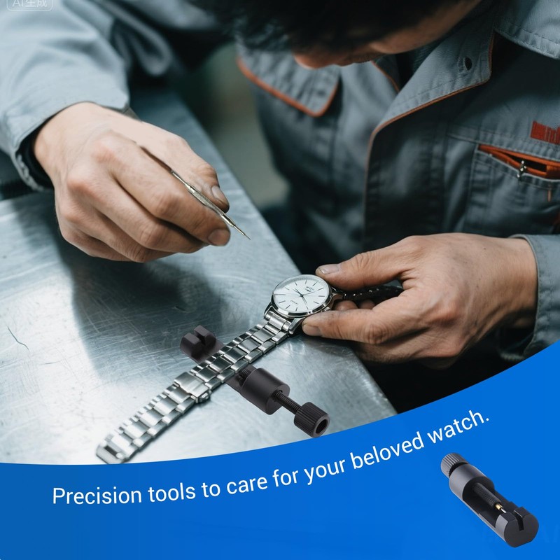 4PCS Watch Link Removal Kit, Watch Band Tool Repair Kit,