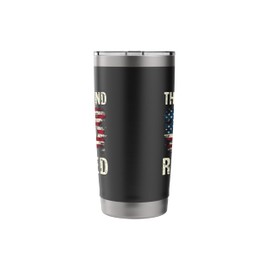 THE LEGEND FIRE DEPT RETIRED Firefighter Retirement Stainless Steel Insulated Tumbler