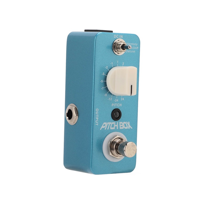 Guitar Pitch Shifts Pedal Metal Blue Reverb Effect Pedals with