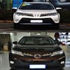 ECAHAYAKU Front Bumper LED Amber Turn Signal Light Grille Driving