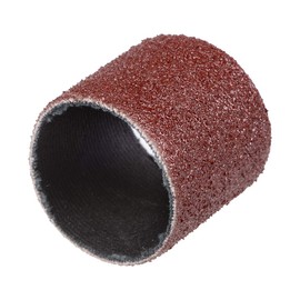 sourcing map 1 Inch x 1 Inch Sanding Sleeves 80 Grits Sandpapers Band Drums 10 Pcs