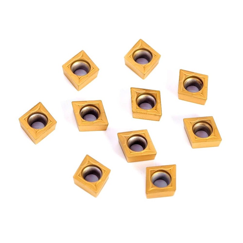 20pcs CCMT09T304 Carbide Turning Inserts,Indexable Milling Blade for Lathe Tool
