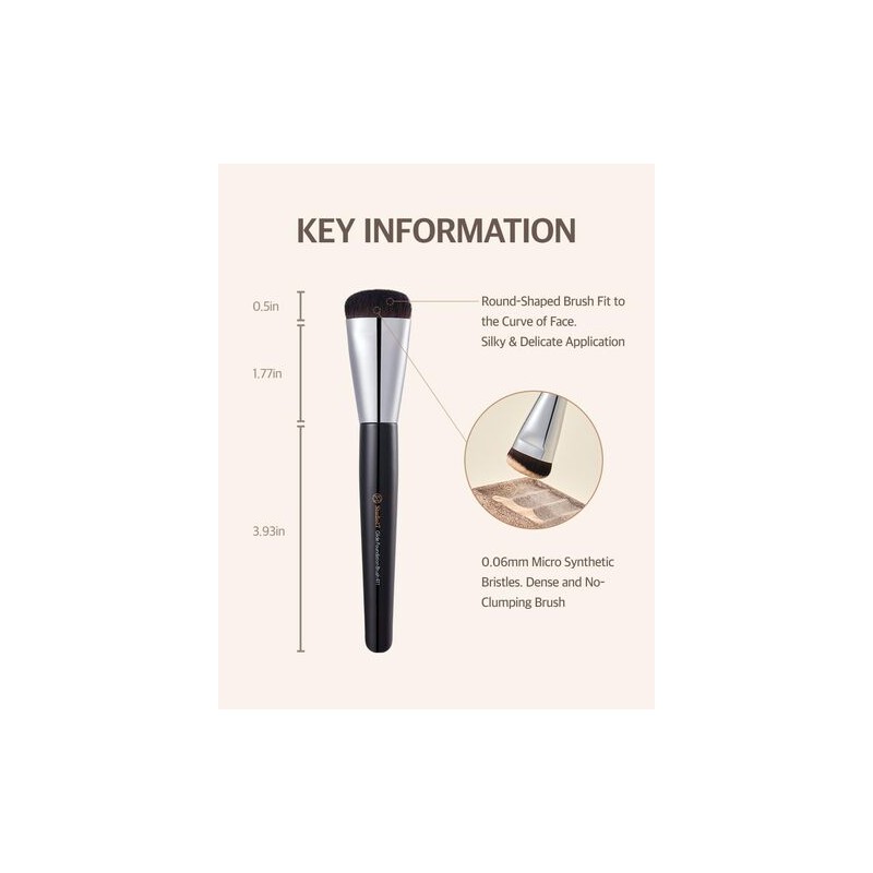 Studio17 [Studio17]Glide Foundation Brush 411
