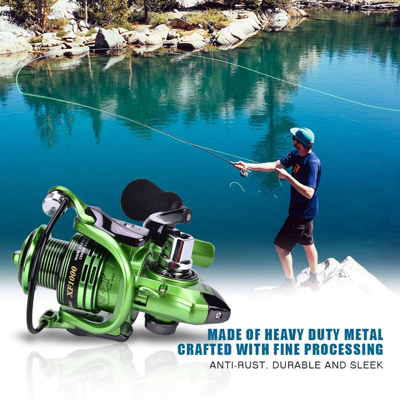 Salt Freshwater Metal Heavy Duty Lightweight Casting Spinning Fishing Reel