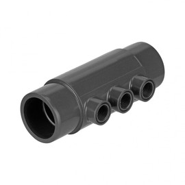 REKUBIK PVC-U Plastic Distributor 63/50 mm to 1/2 Inch Internal Thread Size 50/63 mm x 1/2 Inch Female