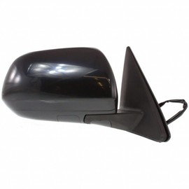 For Toyota Highlander 2008 2009 2010 Door Mirror Passenger Side | Power | Heated | Gloss Black | Folding | Base/Sport | TO1321246 | 8791048353