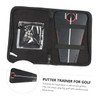 SUPVOX 1Set Portable Putting Trainer Set Putter Exercise Device for