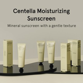 ONE THING Centella Moisturizing Sunscreen 1.69 fl. oz. | Reef Friendly Mineral Physical Sun Cream for Face | Korean Skin Care