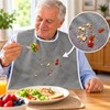 2 Pcs Adult Bibs for Eating – Large Terry Cloth